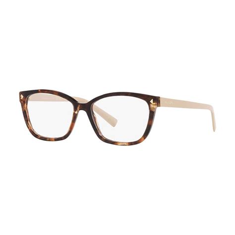 prada pr 15zv 07r1o1|Prada™ PR 15ZV Rectangle Eyeglasses .